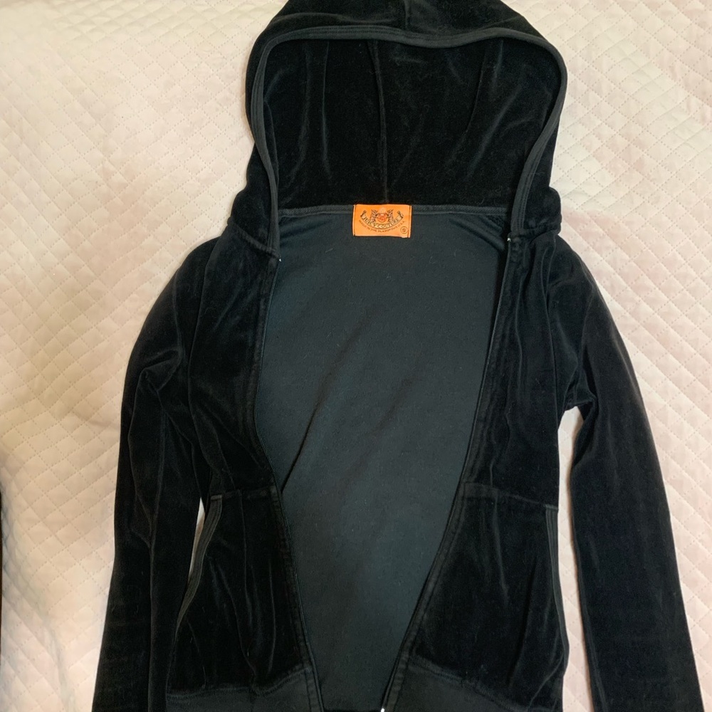 Juicy Couture velour zip up brown